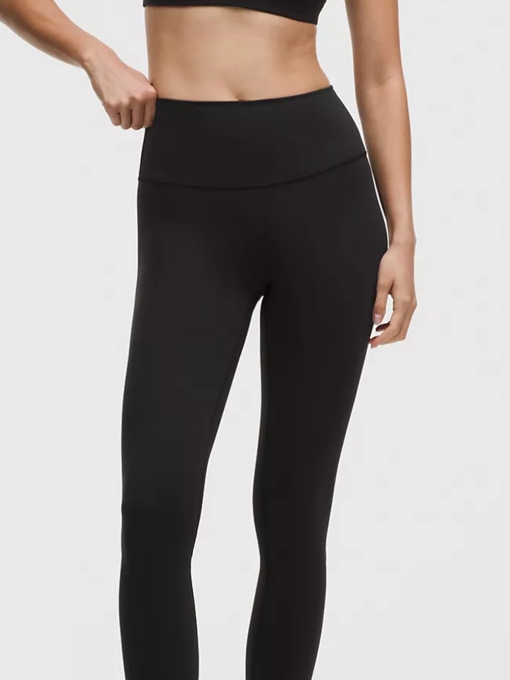 Lululemon wunder train High-Rise Black Women's Leggings no size tag size 6